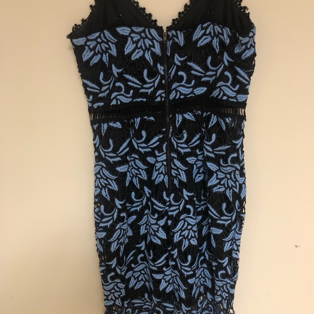 Aqua Dress - NWOT - Size 4 - 2 shades of blue - - Day-Night - Free shipping